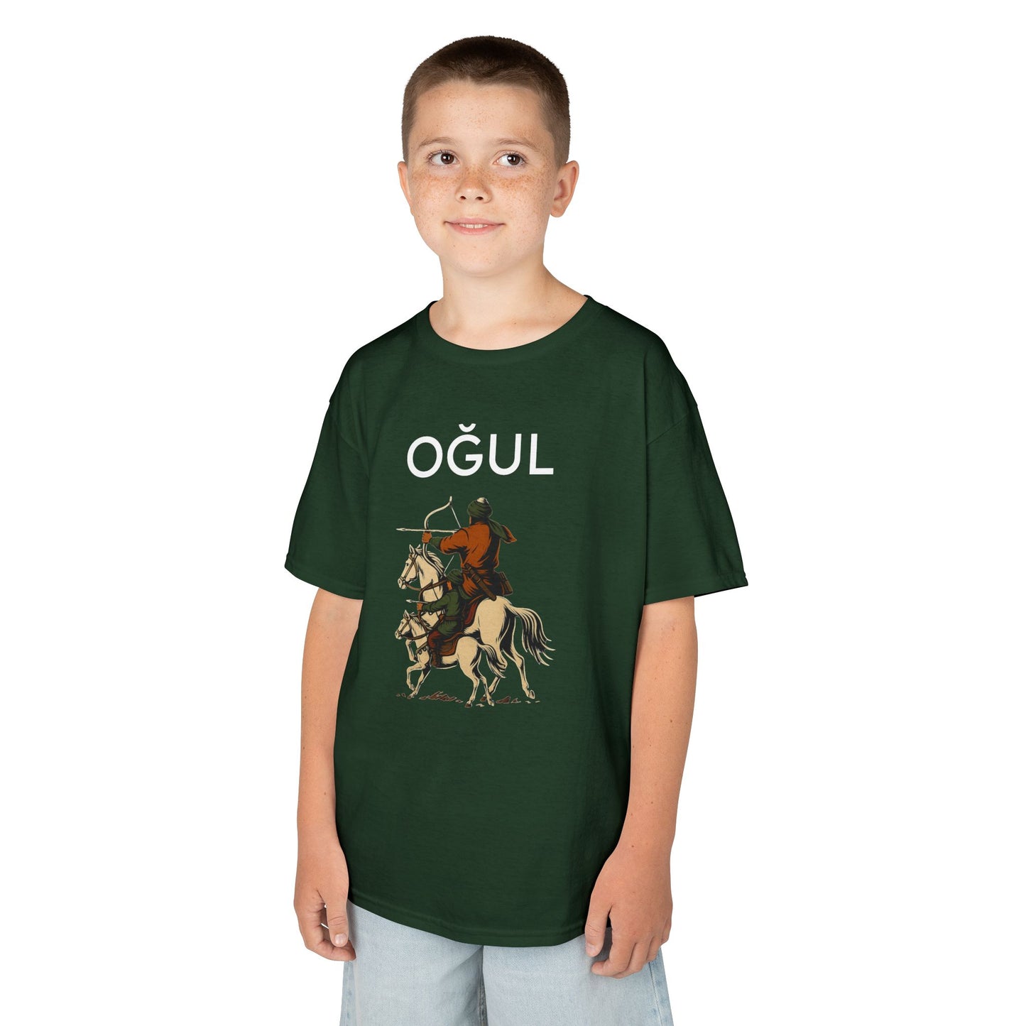 OĞUL Youth/Kids T-Shirt Authentic – Turkish Warrior Son Tee