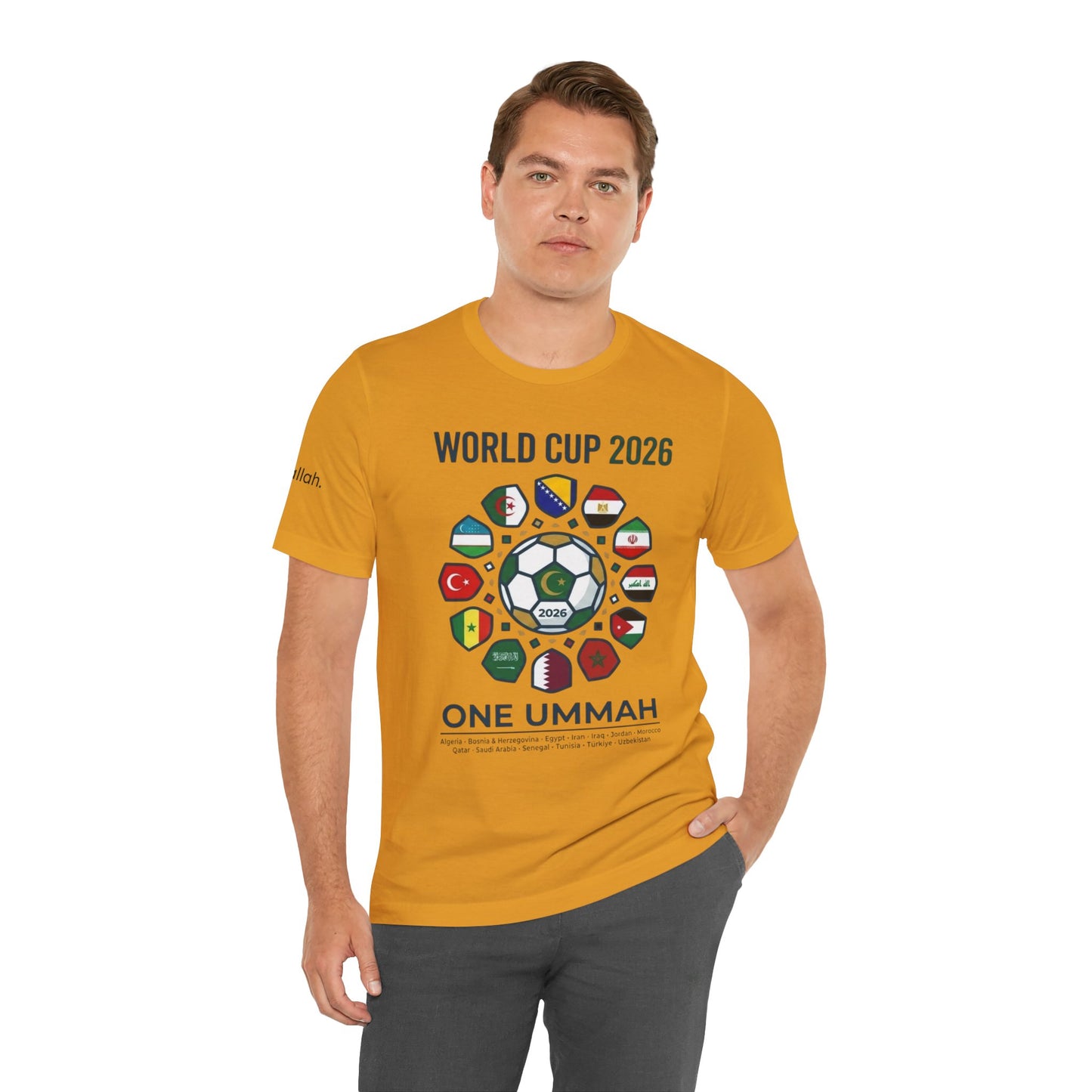 World of Ummah Cup - Modern Circle - Unisex Tee