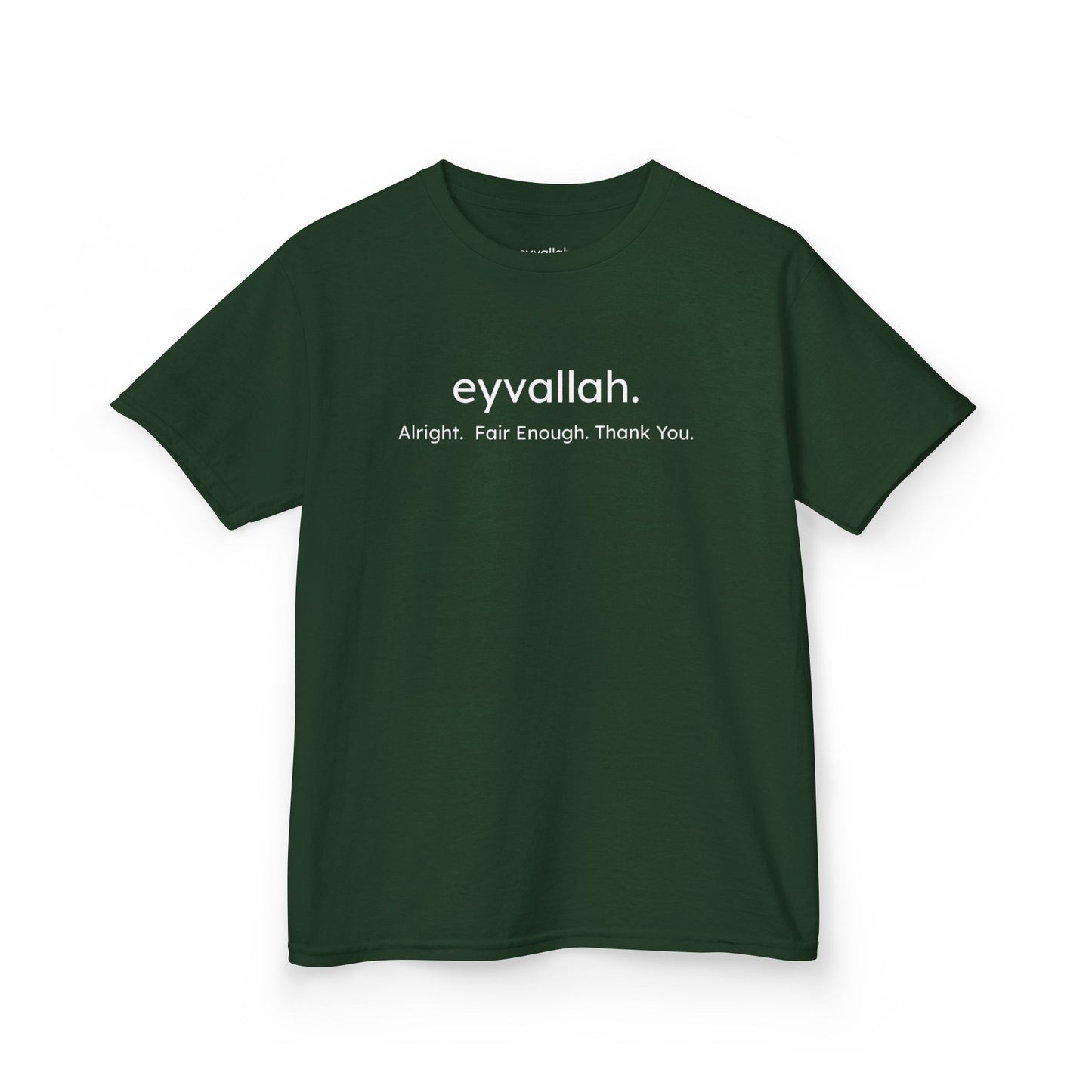 "eyvallah." The Classic, Youth/Kids Tee
