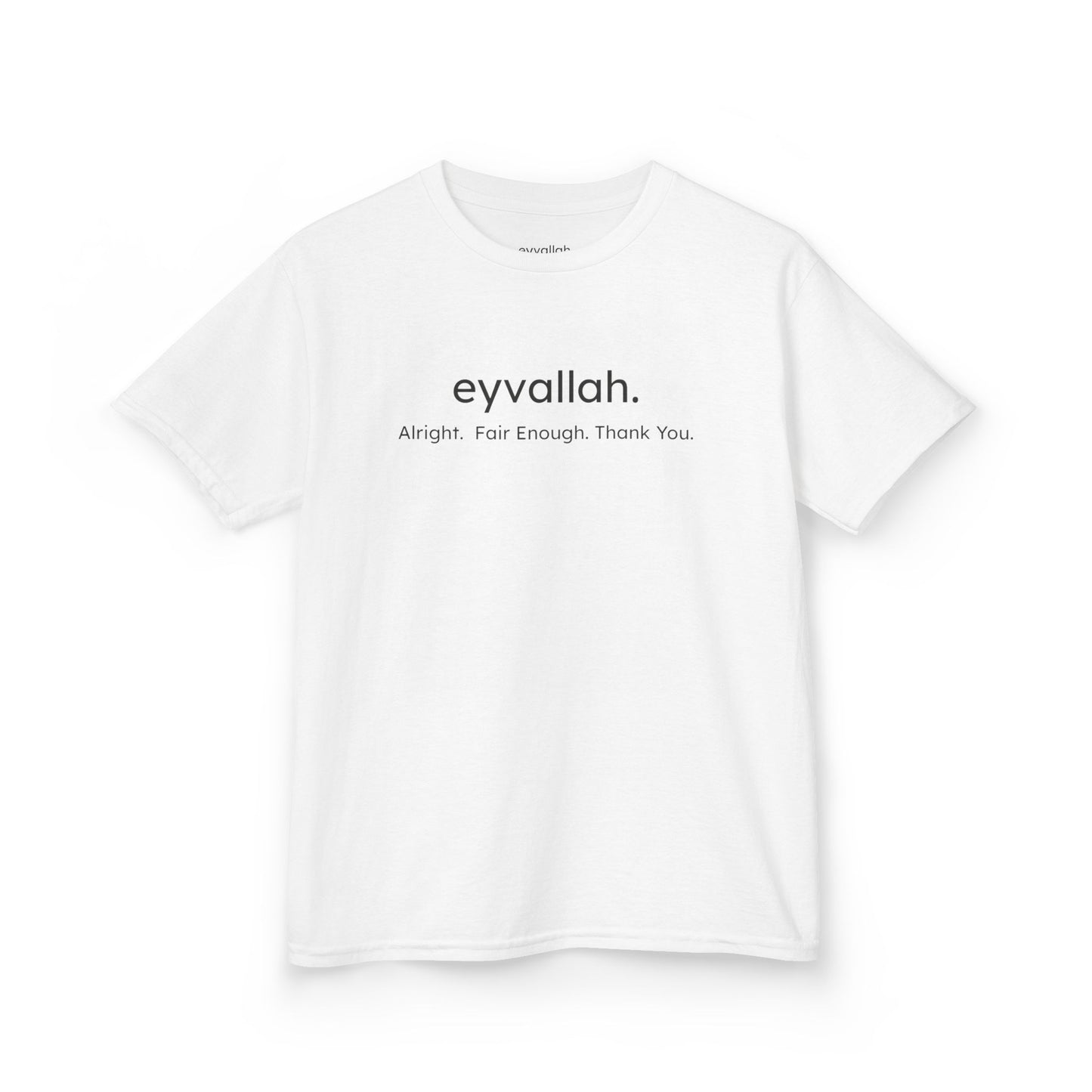 "eyvallah." The Classic, Youth/Kids Tee