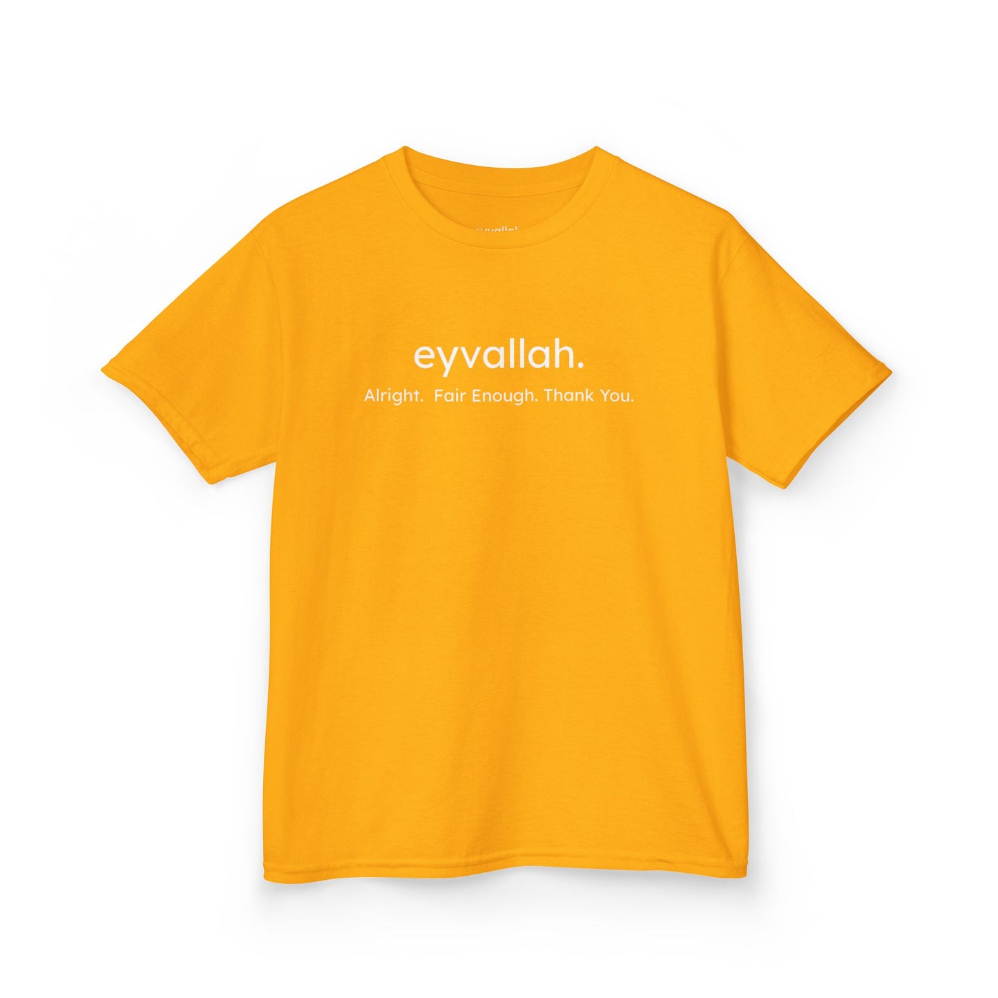 "eyvallah." The Classic, Youth/Kids Tee