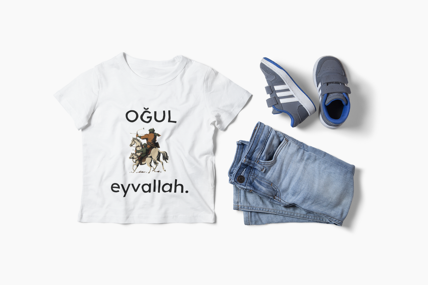 OĞUL Toddler/Kids Tee – Turkish Warrior Son Tee