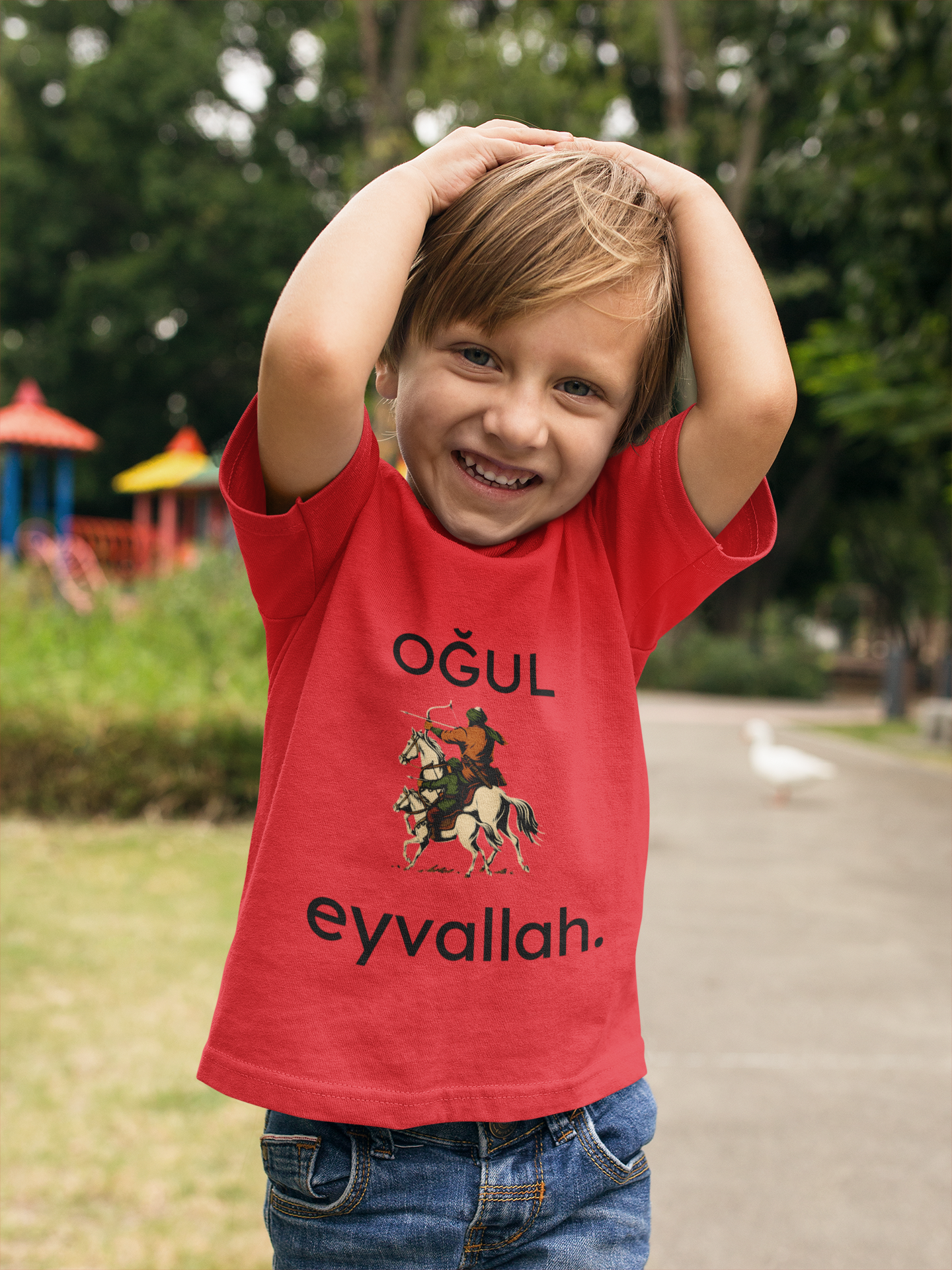 OĞUL Toddler/Kids Tee – Turkish Warrior Son Tee