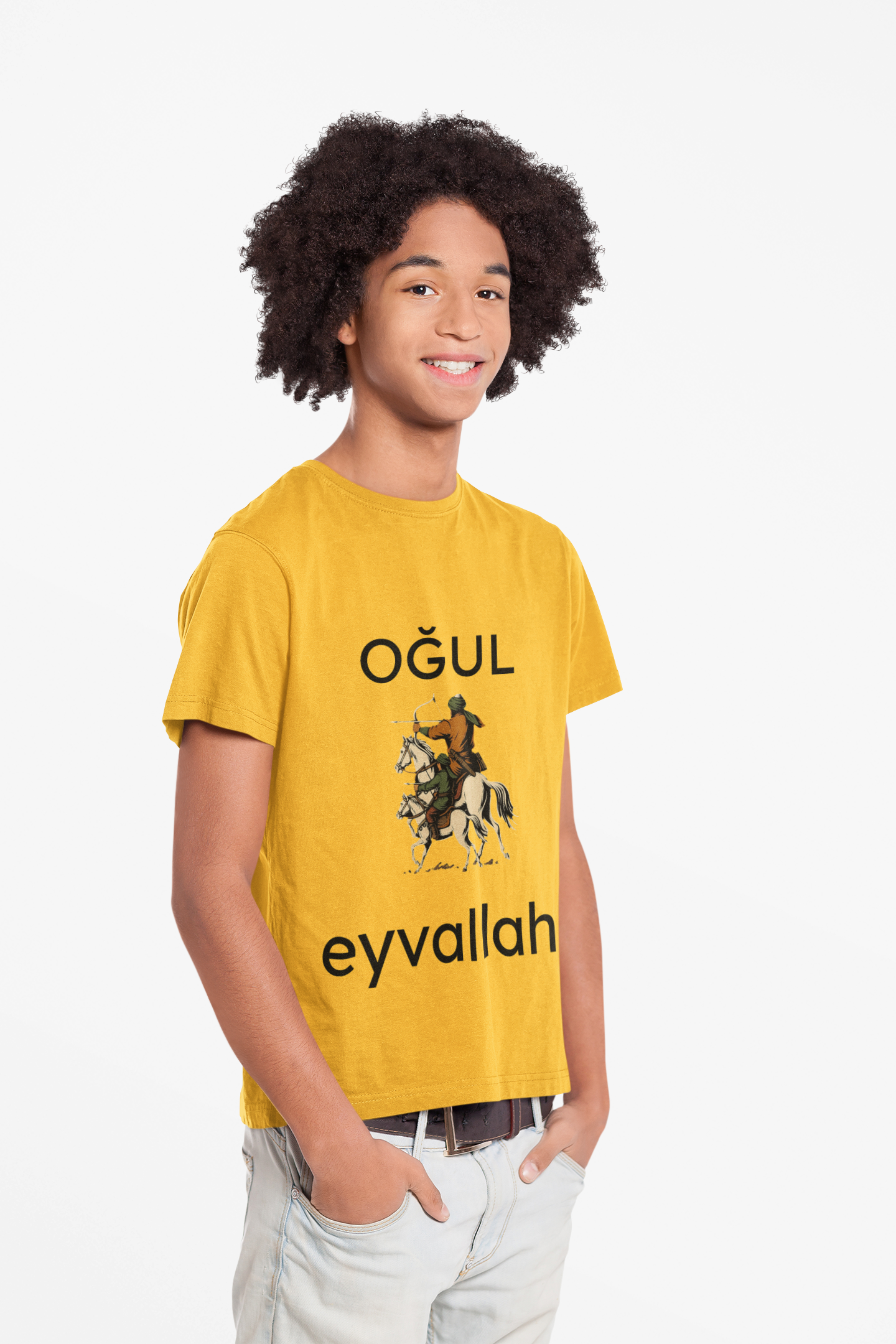 OĞUL Youth/Kids T-Shirt – Turkish Warrior Son Tee