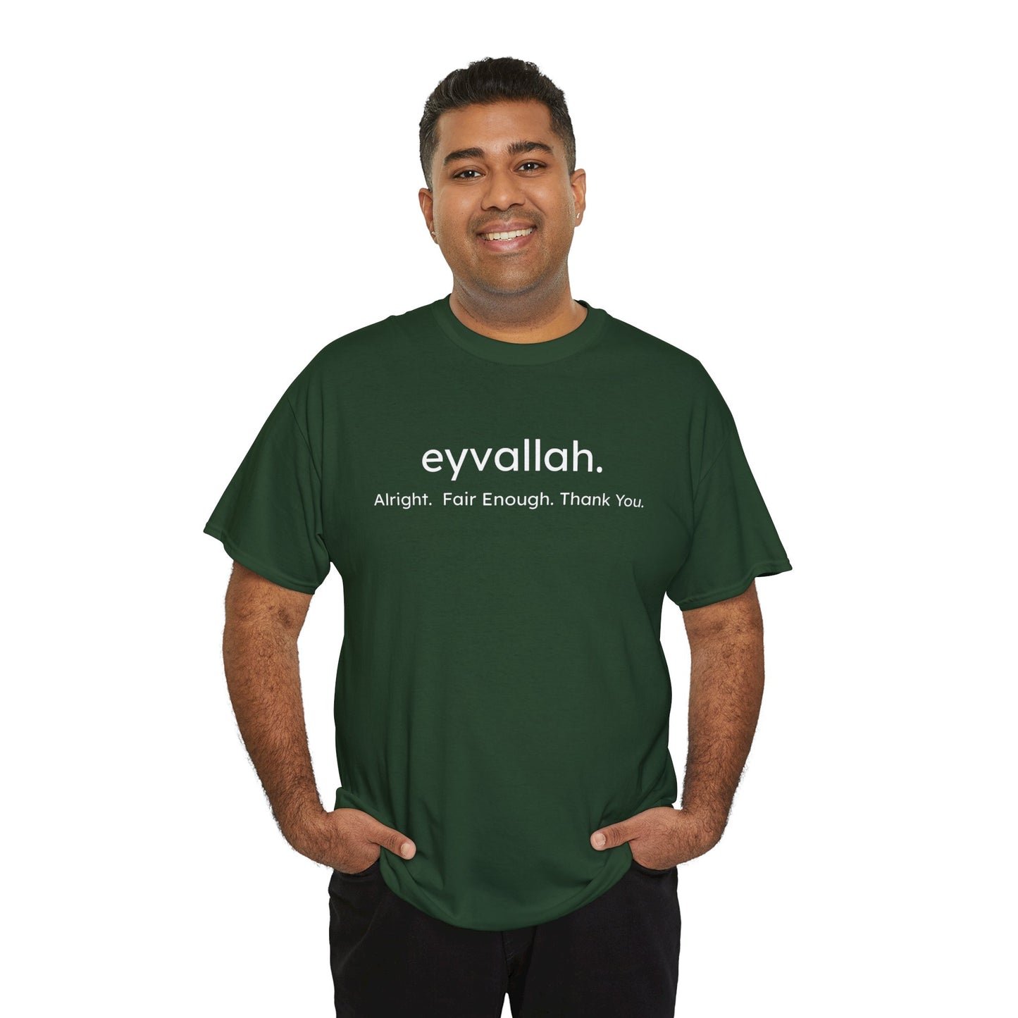 "eyvallah." Tee, the Classic