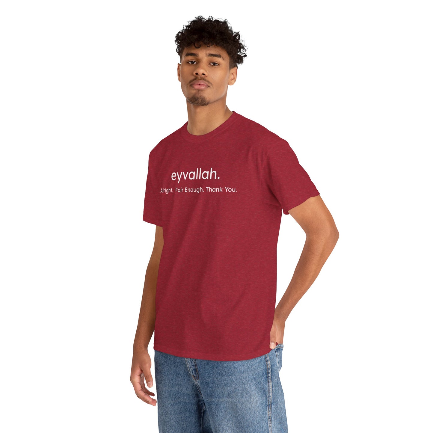 "eyvallah." Tee, the Classic