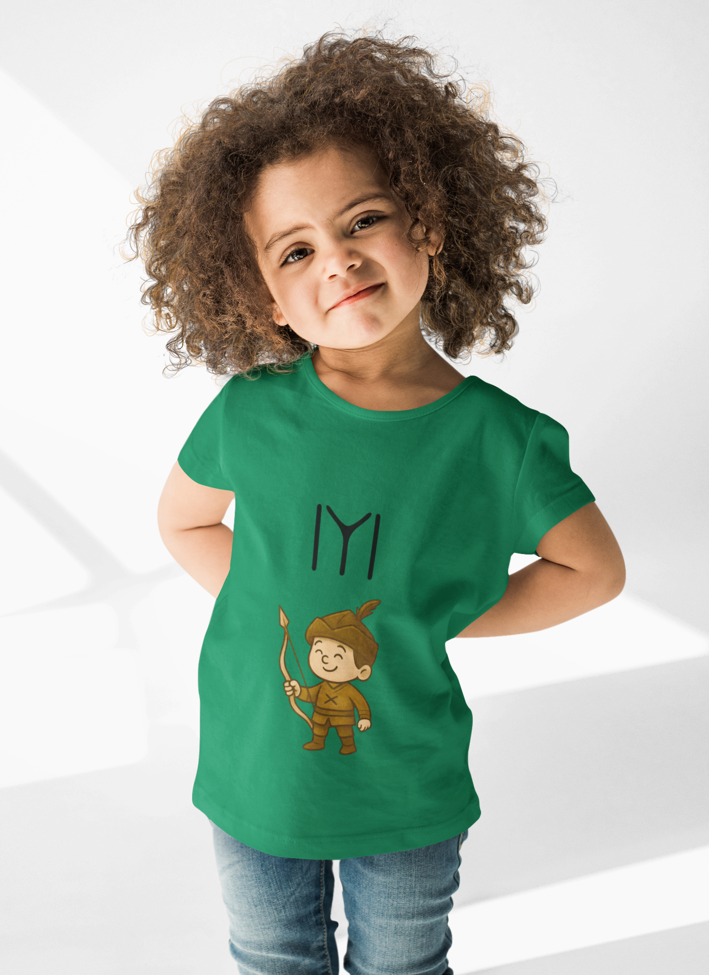 KAYI Boy IYI, Toddler/Kids Short Sleeve Tee