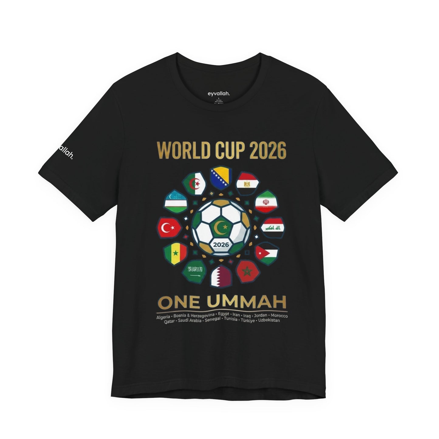 World of Ummah Cup - Modern Circle - Unisex Tee