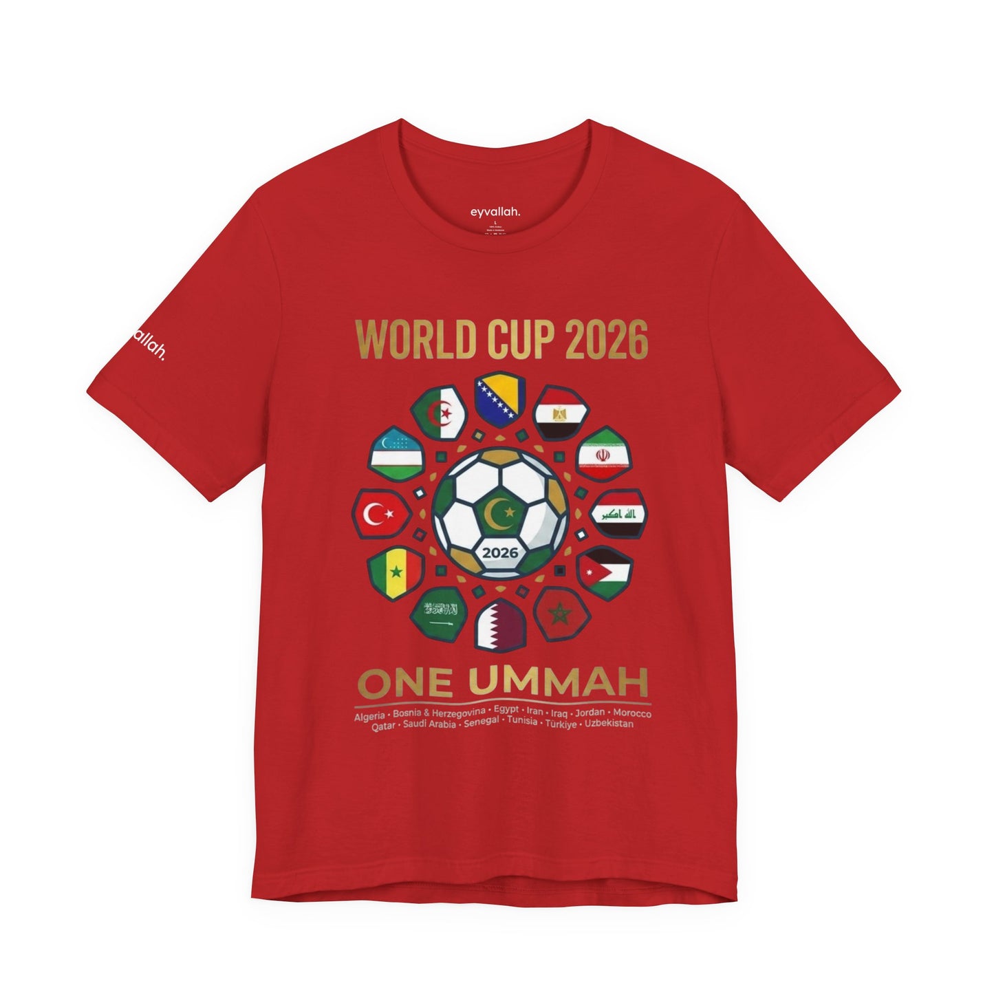 World of Ummah Cup - Modern Circle - Unisex Tee