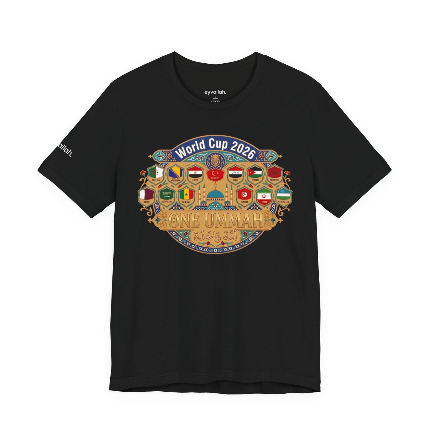 World of Ummah Cup Golden Heritage - Unisex Tee