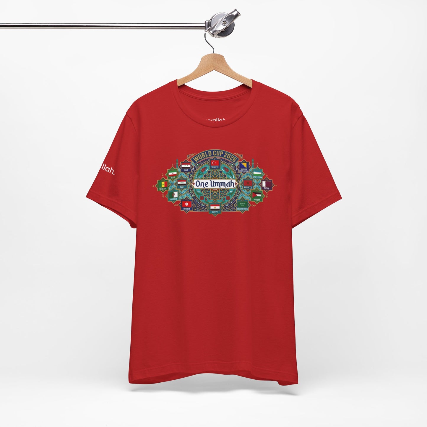 World of Ummah Cup - Mosaic Shield - Unisex Tee