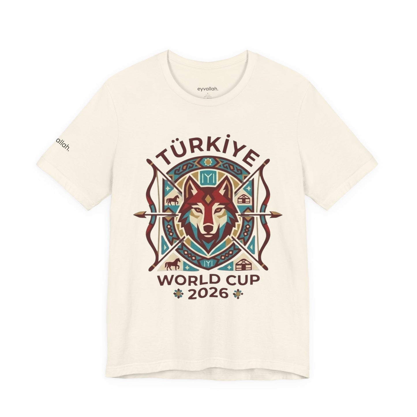 🐺 Türkiye – World Cup 2026 Heritage Crescent Star Unisex Tee