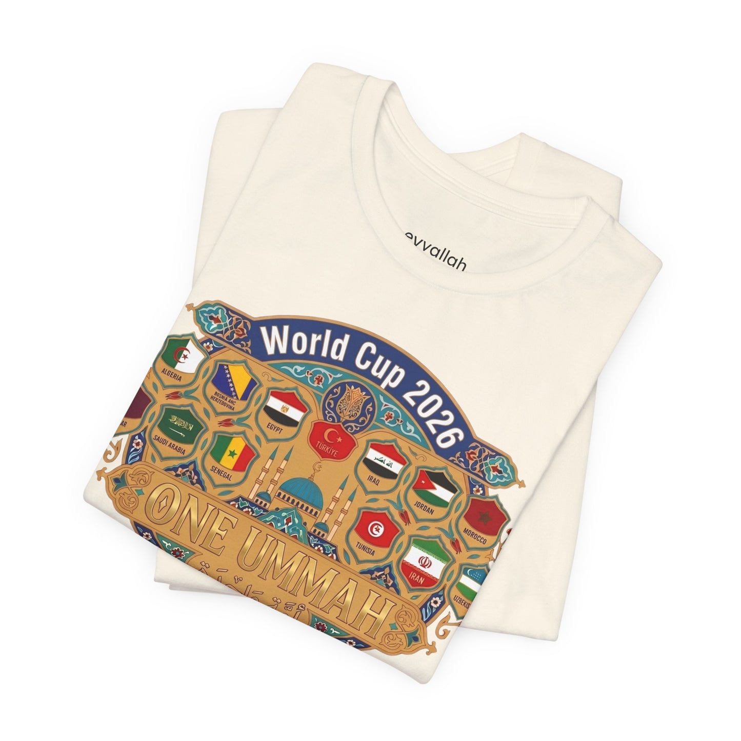 World of Ummah Cup Golden Heritage - Unisex Tee