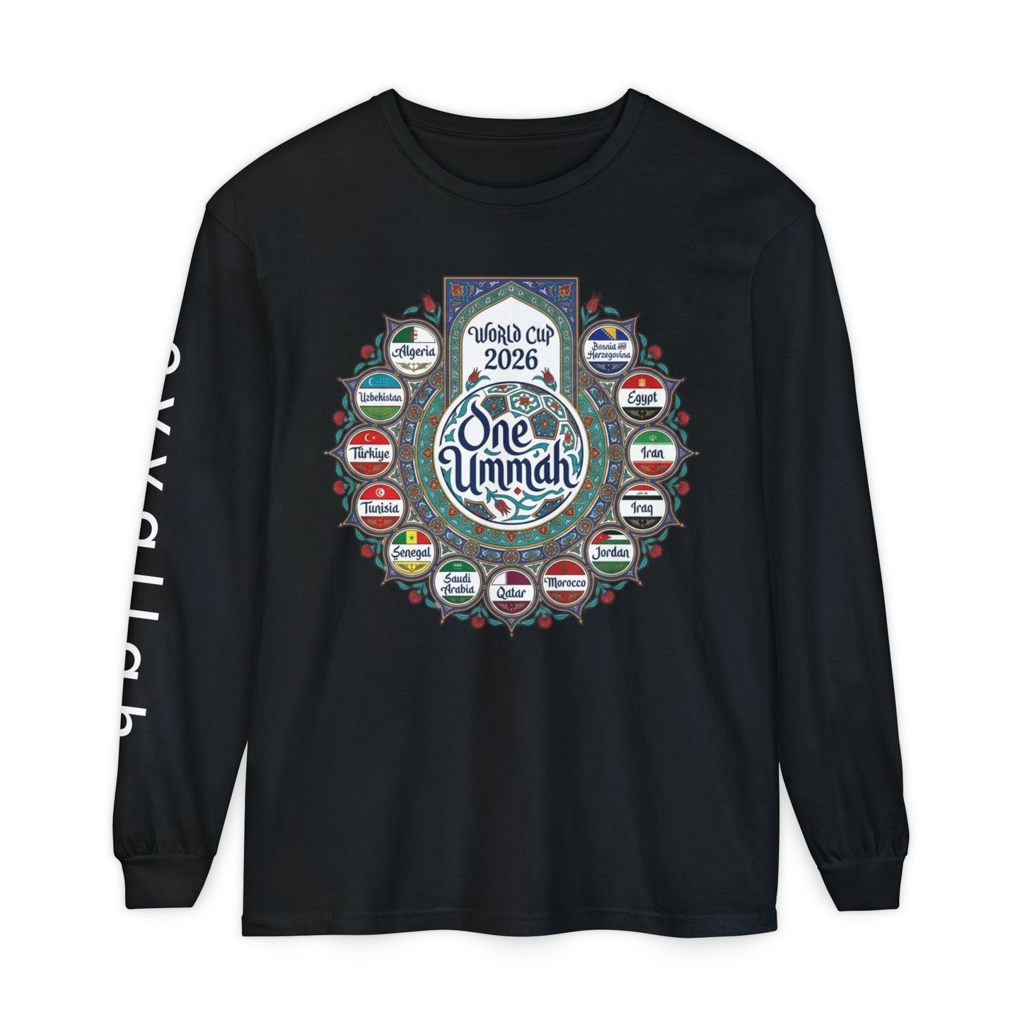 Copy of Free Palestine Long Sleeve T-Shirt | Unisex Tee for Activists, Statement Fashion, Conscious Living, Cultural Pride, Everyday Wear