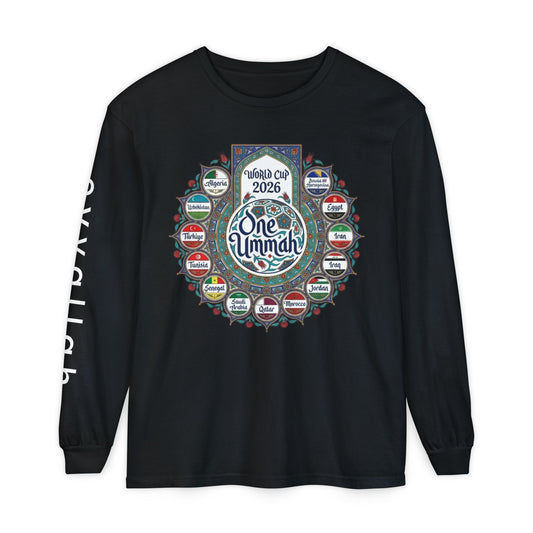 Copy of Free Palestine Long Sleeve T-Shirt | Unisex Tee for Activists, Statement Fashion, Conscious Living, Cultural Pride, Everyday Wear