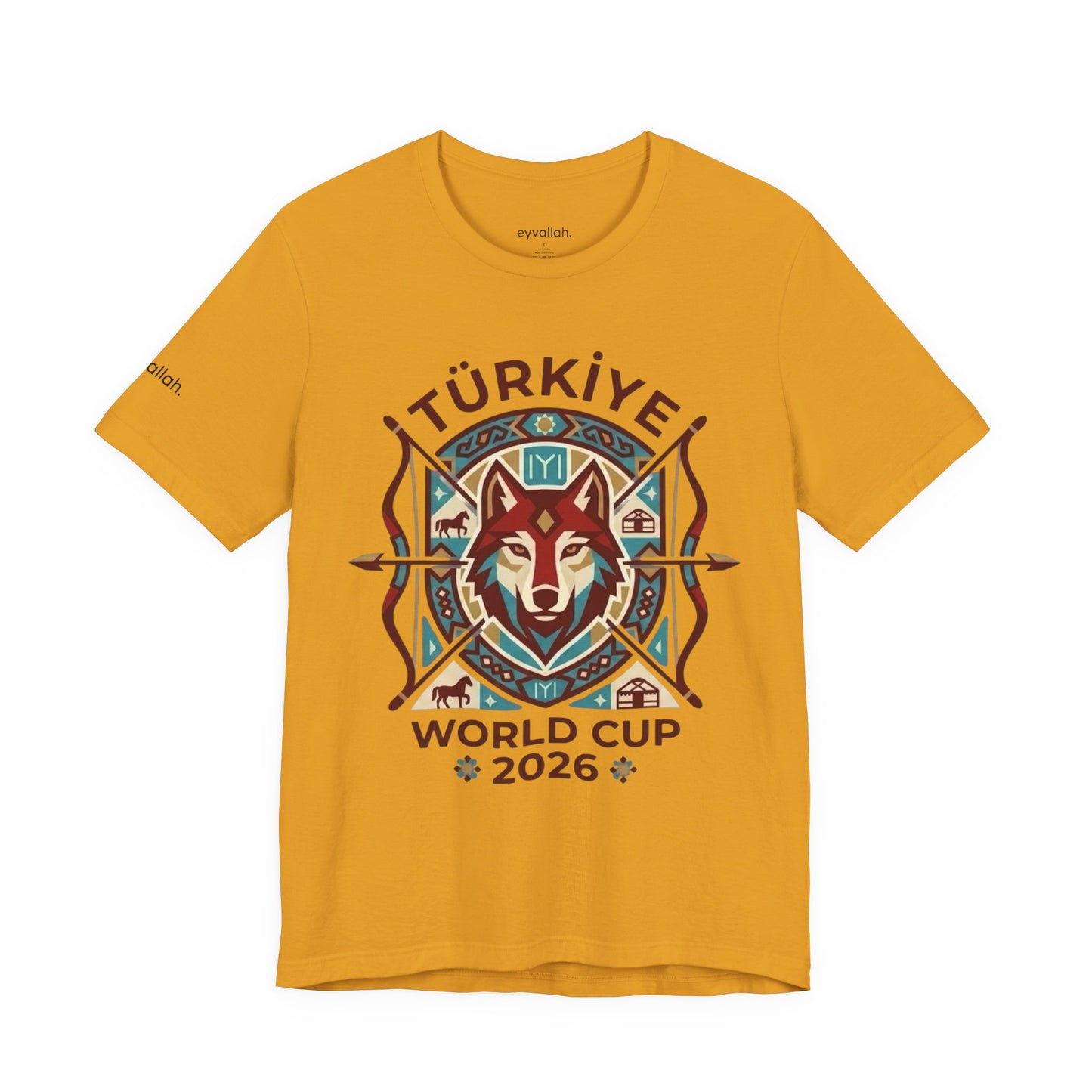 🐺 Türkiye – World Cup 2026 Heritage Crescent Star Unisex Tee