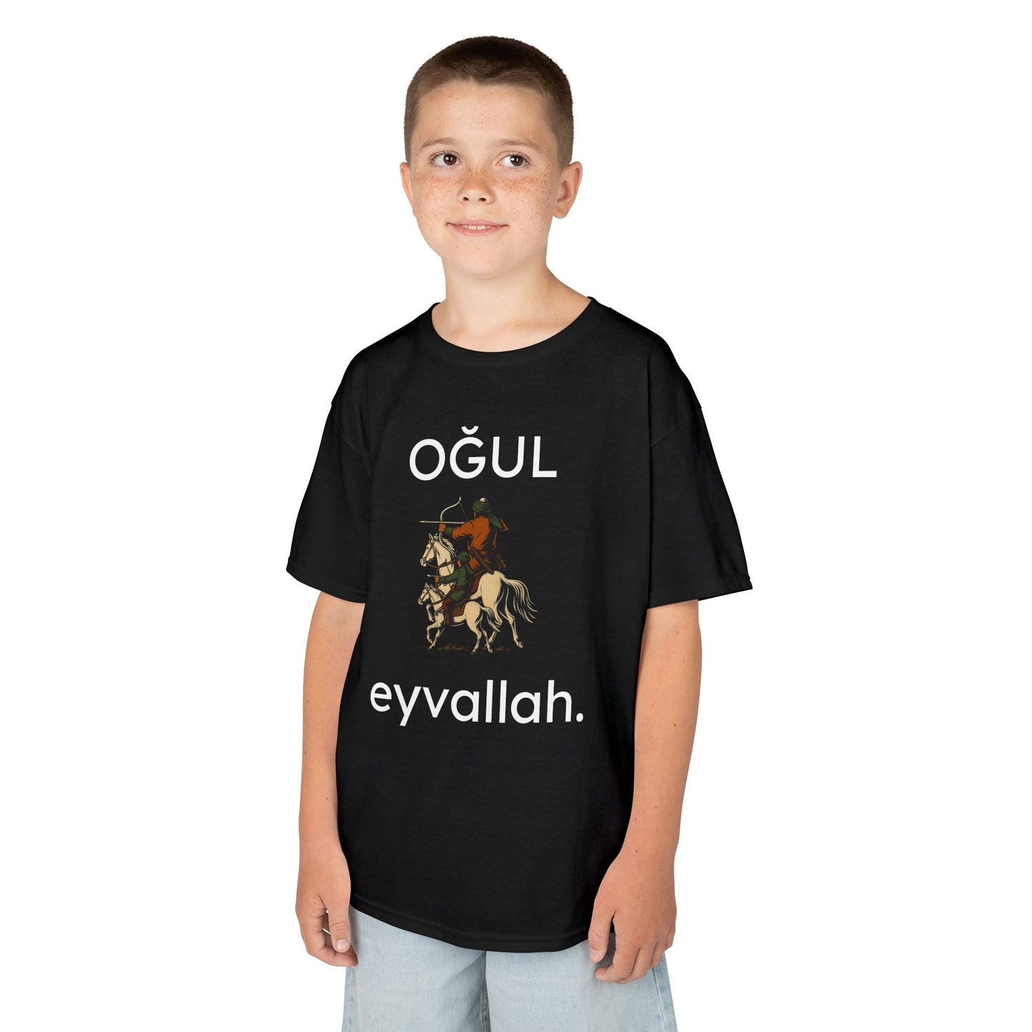 OĞUL Youth/Kids T-Shirt – Turkish Warrior Son Tee