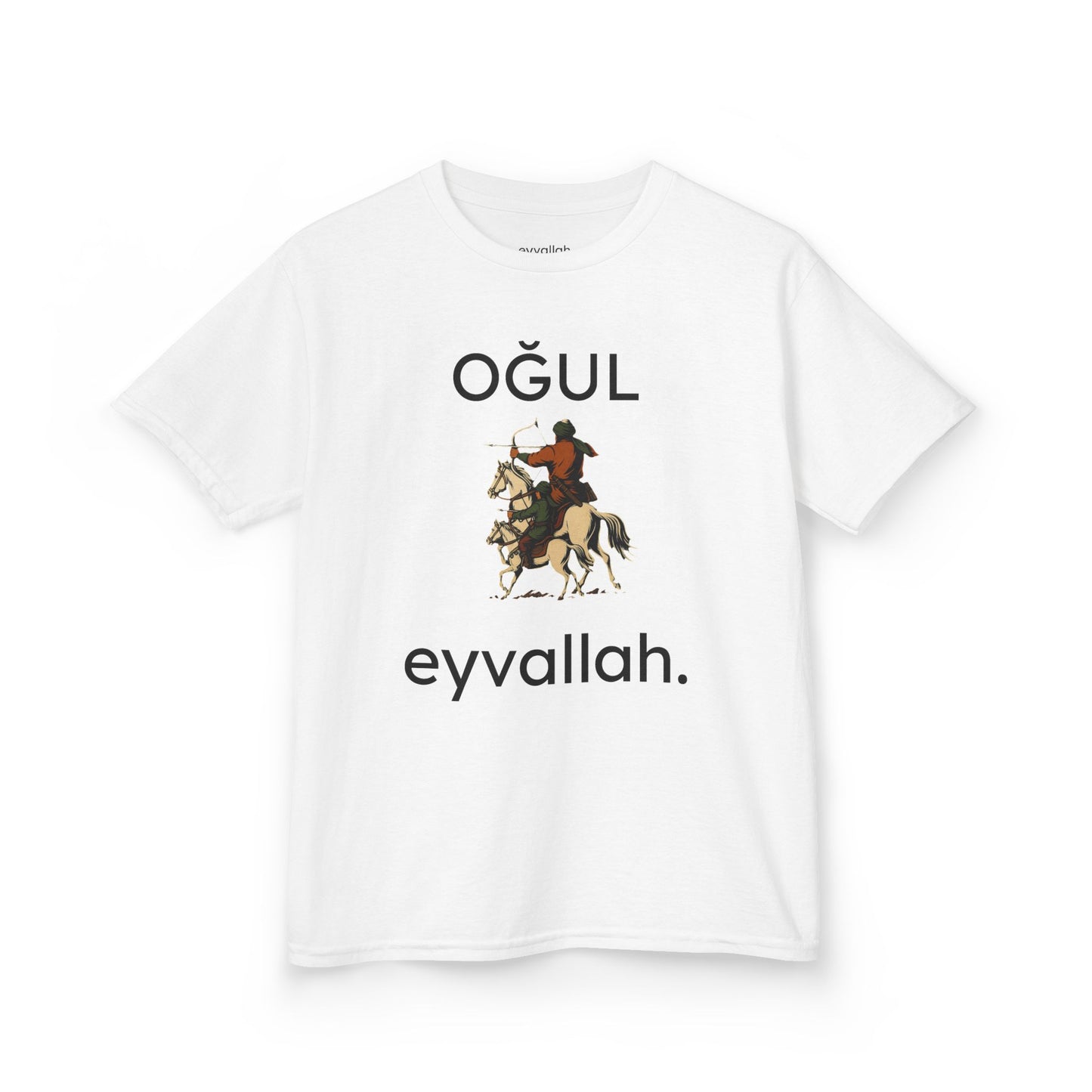 OĞUL Youth/Kids T-Shirt Authentic – Turkish Warrior Son Tee