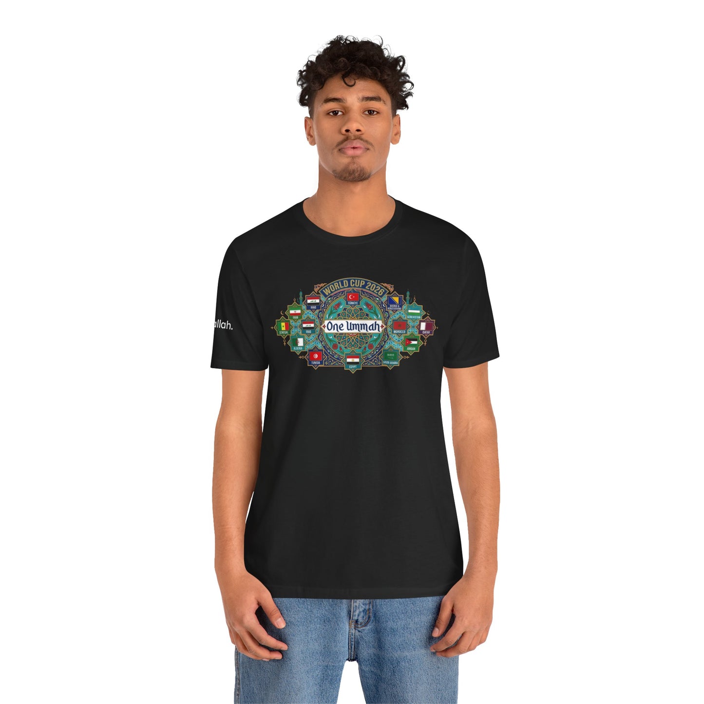 World of Ummah Cup - Mosaic Shield - Unisex Tee