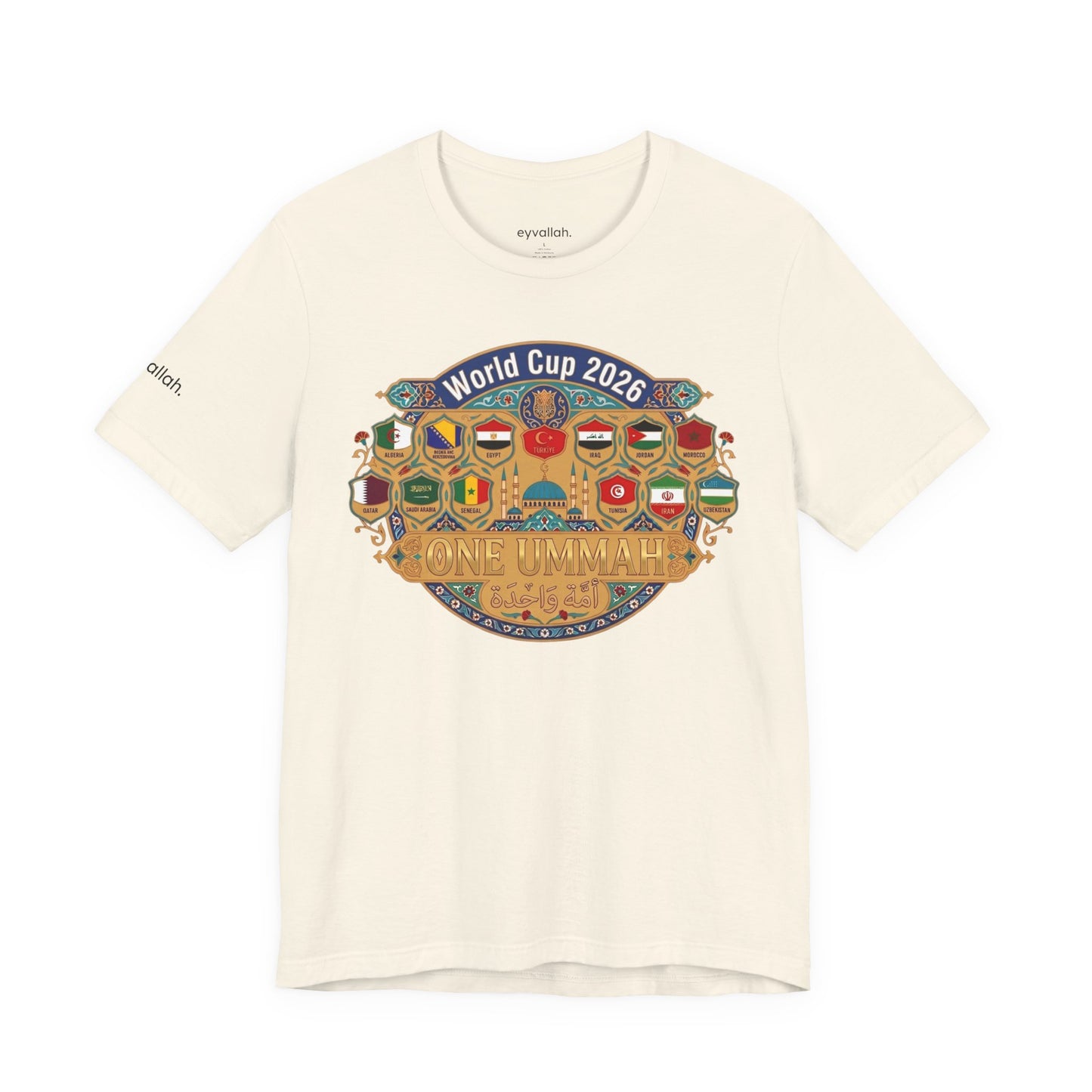 World of Ummah Cup Golden Heritage - Unisex Tee