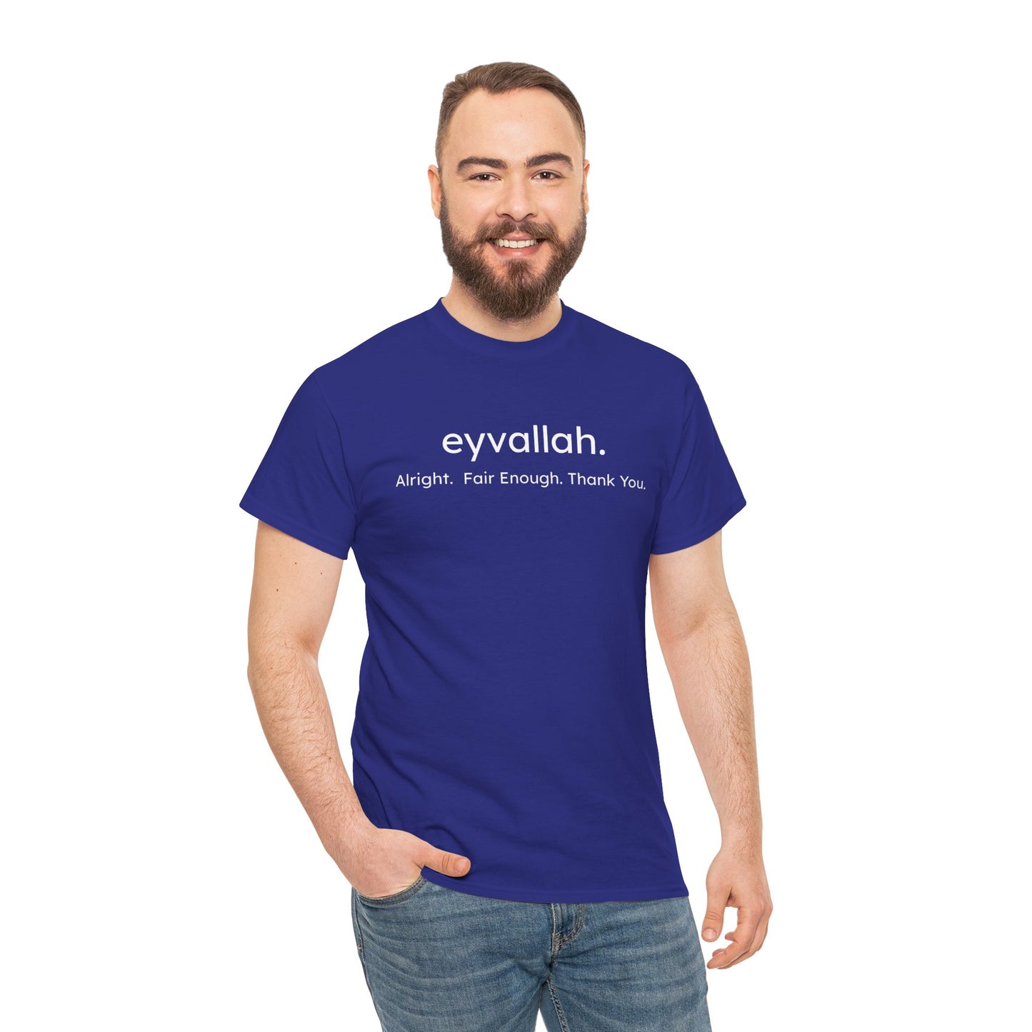 "eyvallah." Tee, the Classic