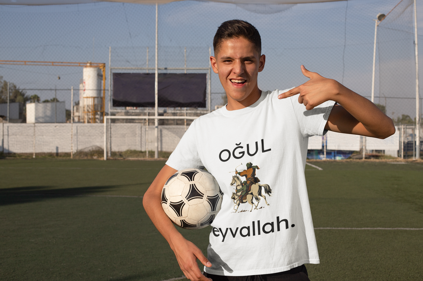 OĞUL Youth/Kids T-Shirt – Turkish Warrior Son Tee