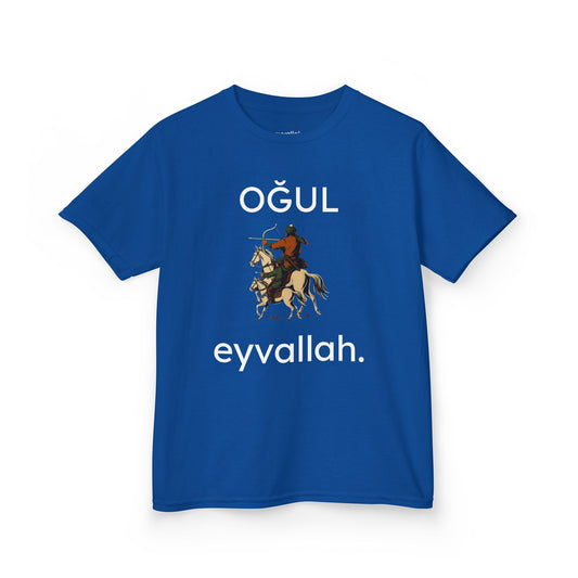 OĞUL Youth/Kids T-Shirt – Turkish Warrior Son Tee
