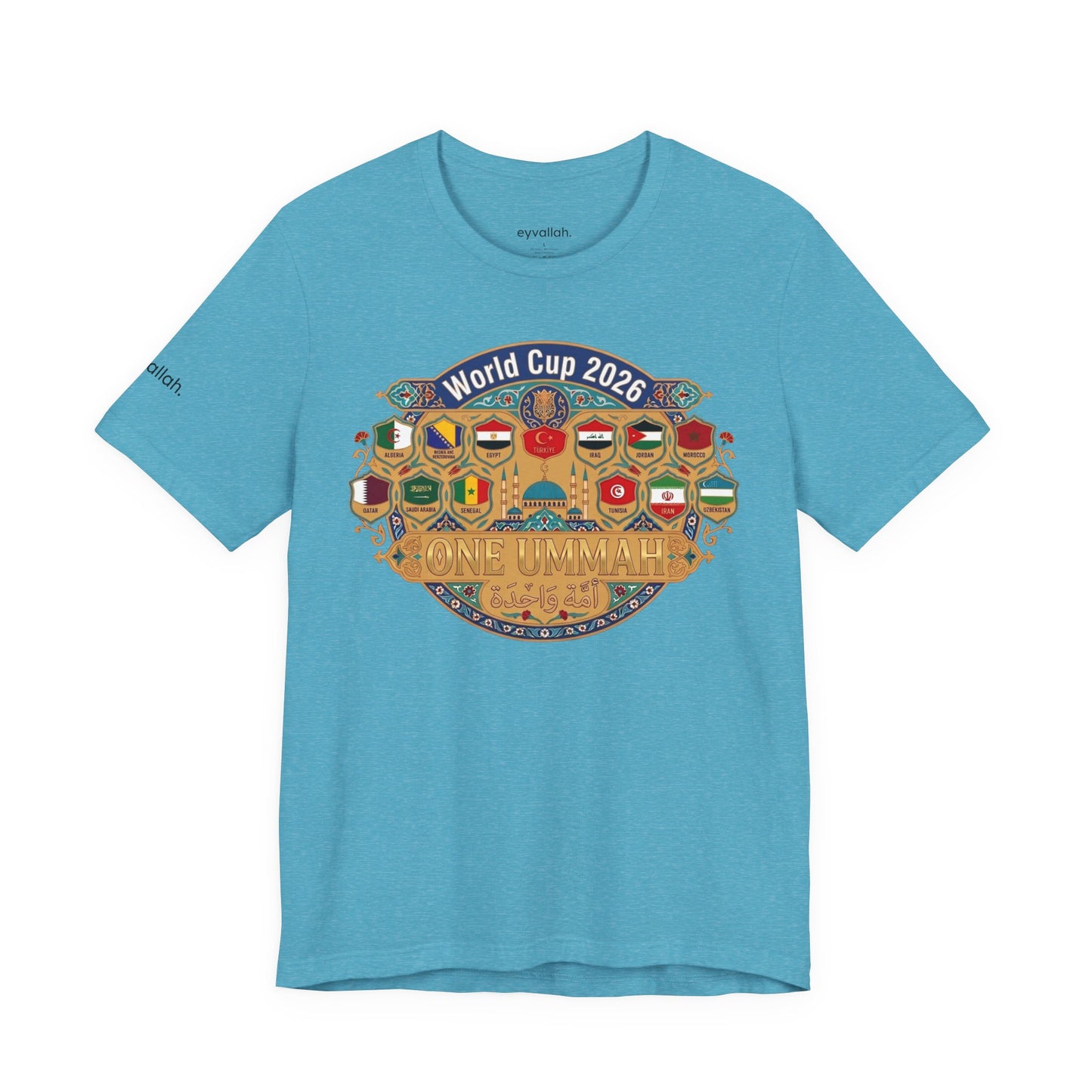 World of Ummah Cup Golden Heritage - Unisex Tee