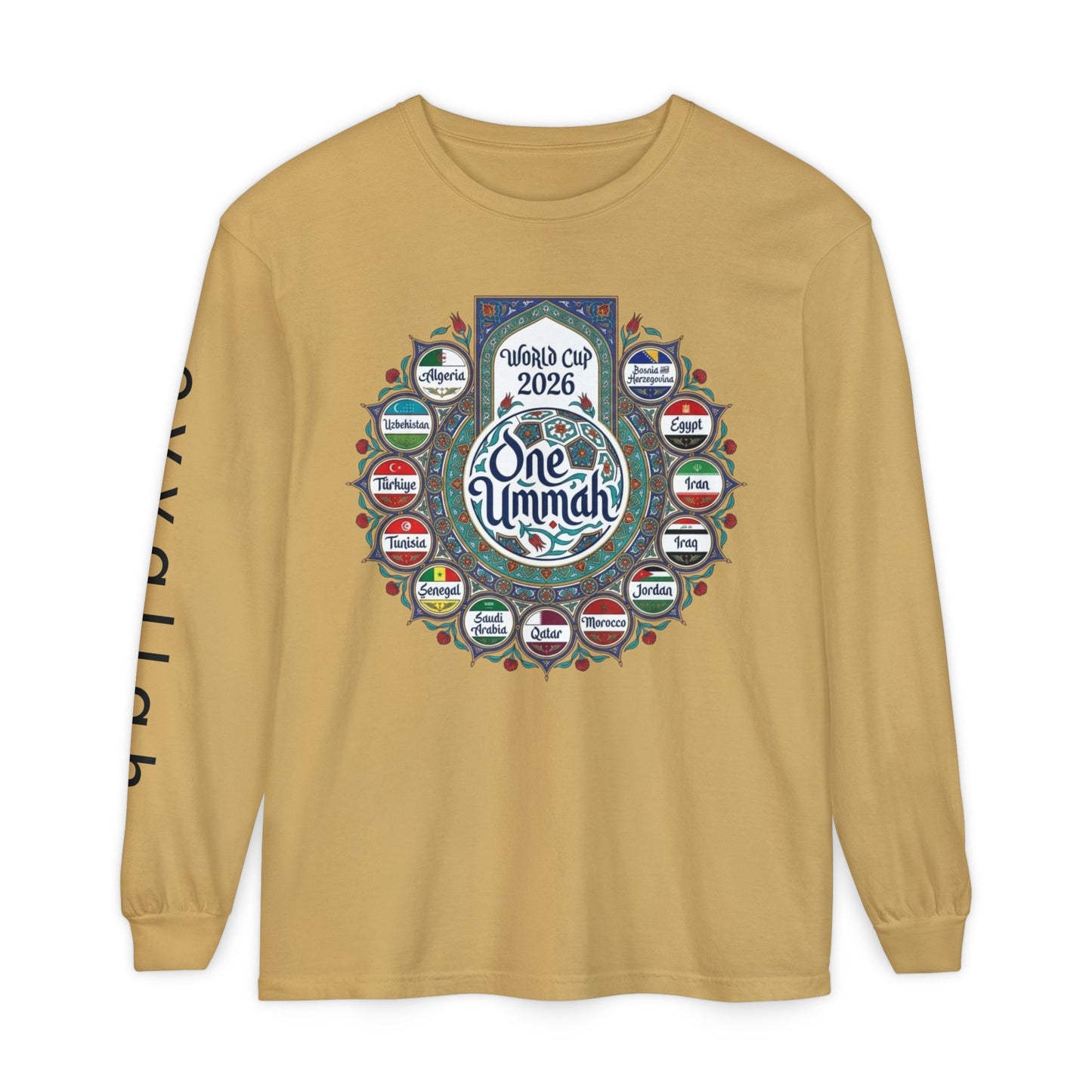 Copy of Free Palestine Long Sleeve T-Shirt | Unisex Tee for Activists, Statement Fashion, Conscious Living, Cultural Pride, Everyday Wear