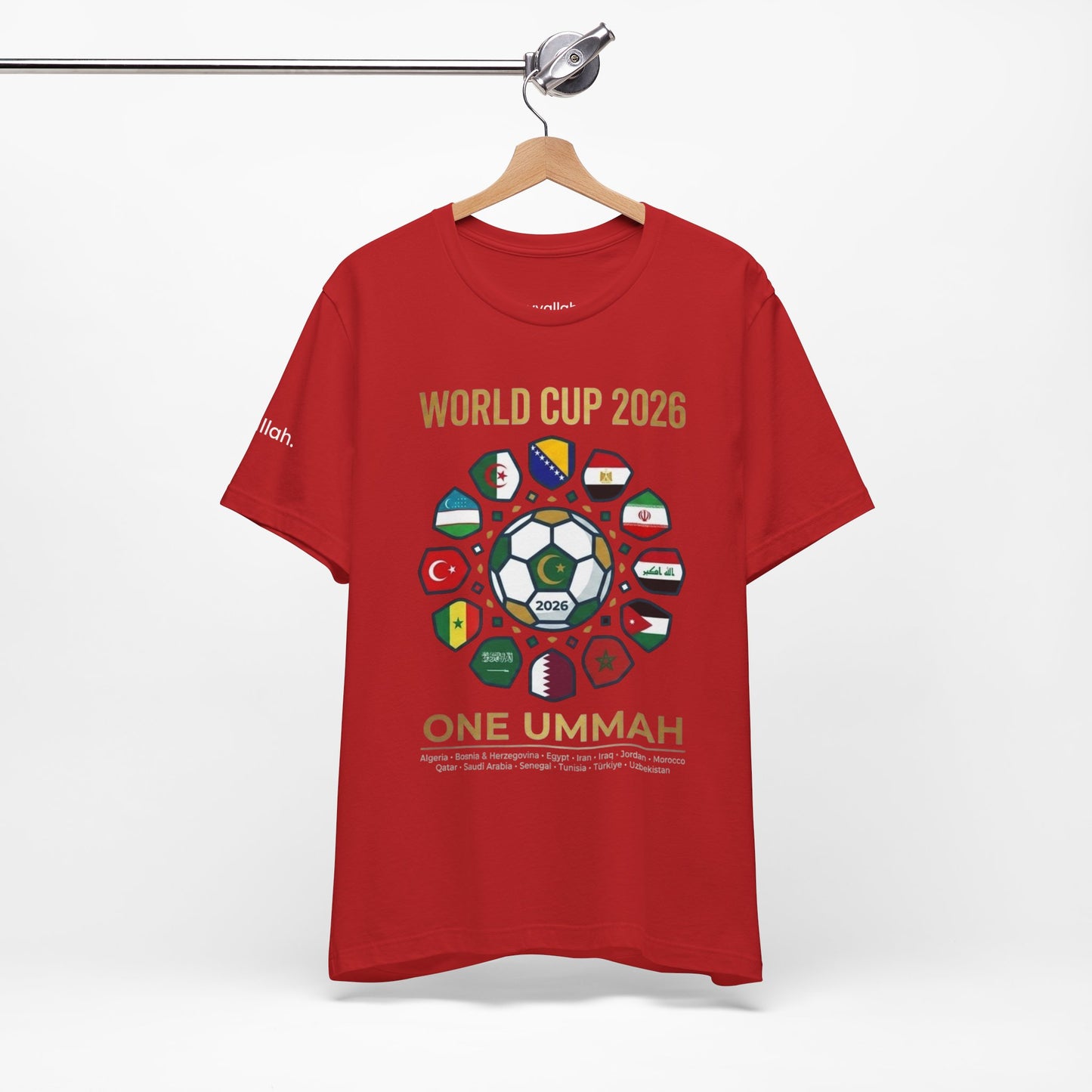 World of Ummah Cup - Modern Circle - Unisex Tee