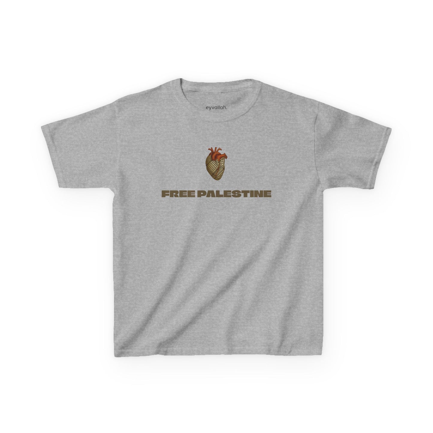 SUMUD Flotilla - Free Palestine Youth/Kids Tee - Supportive Apparel, Activism Shirt, Casual Wear, Gift for Human Rights Advocates, Everyday Statement Top