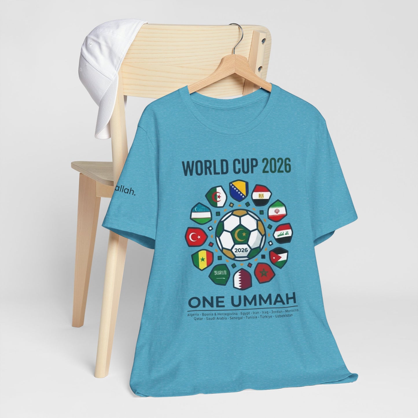 World of Ummah Cup - Modern Circle - Unisex Tee