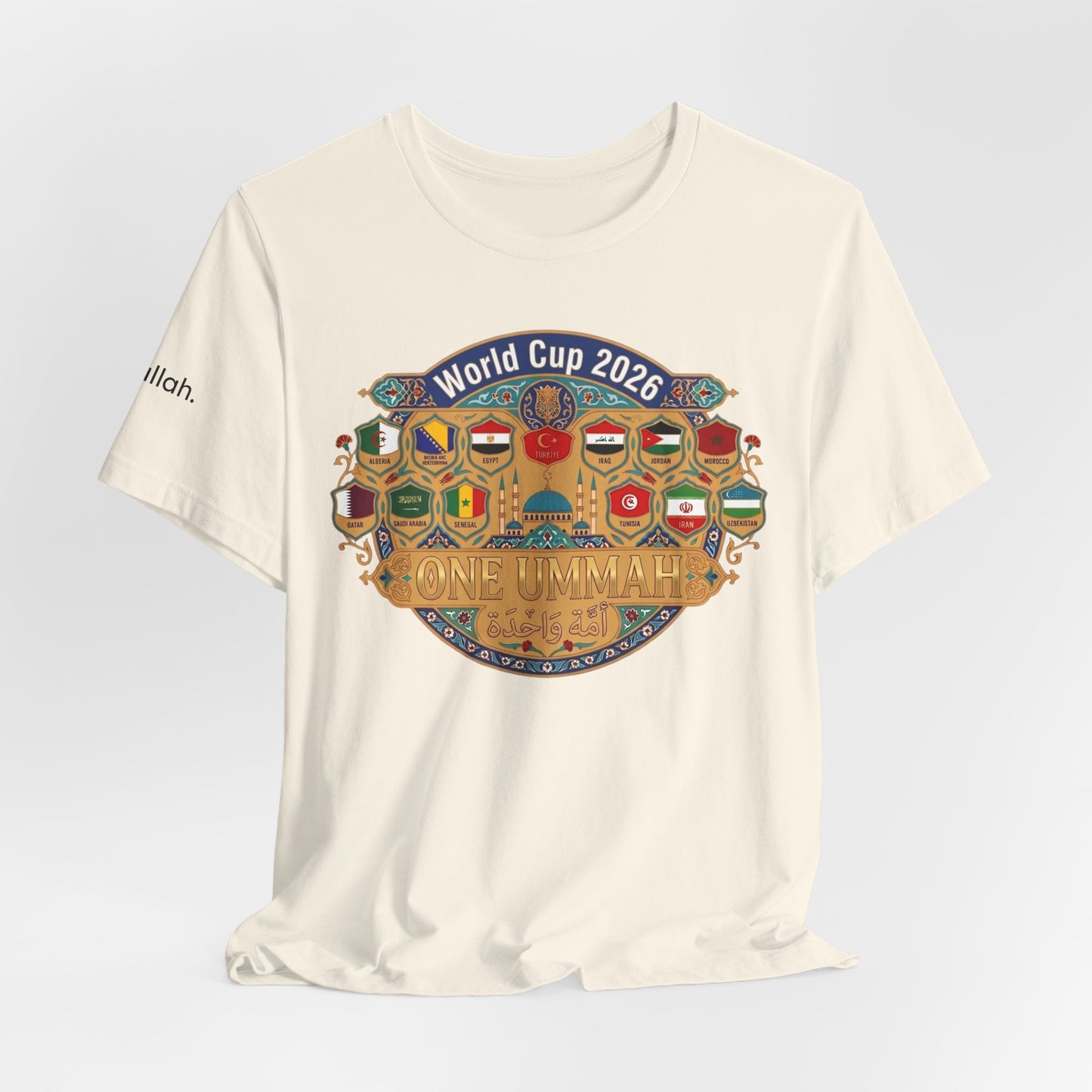 World of Ummah Cup Golden Heritage - Unisex Tee