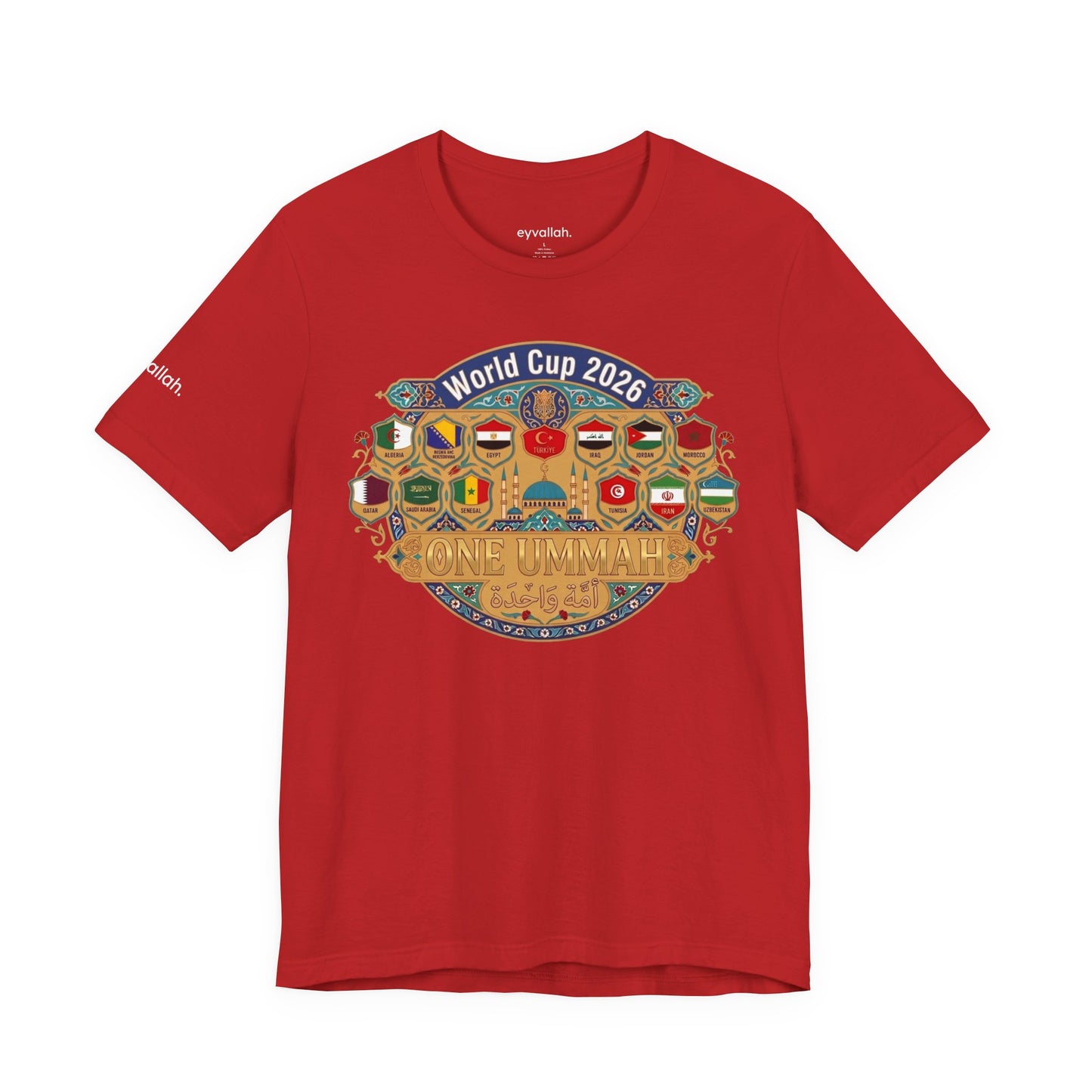 World of Ummah Cup Golden Heritage - Unisex Tee