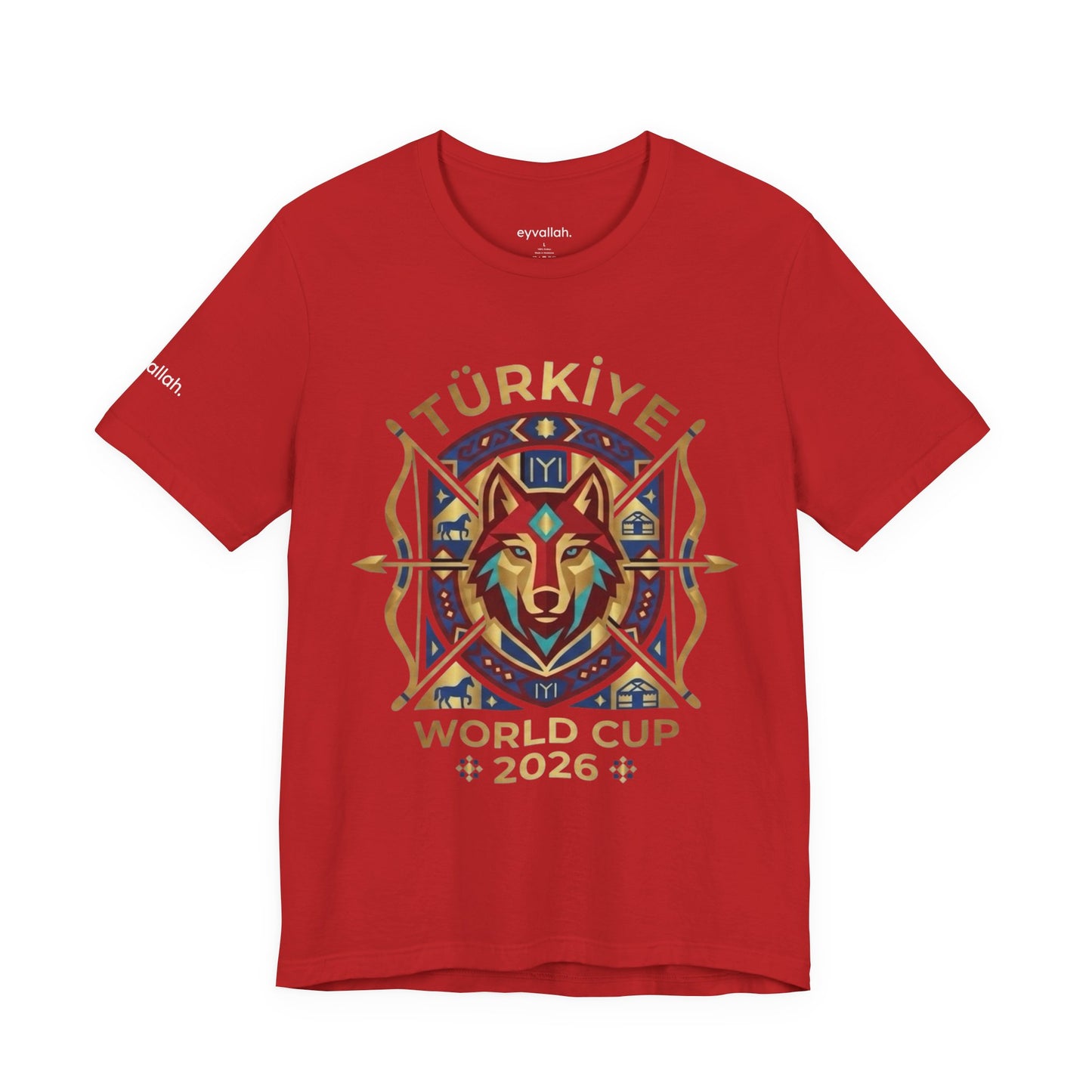 🐺 Türkiye – World Cup 2026 Heritage Unisex Tee