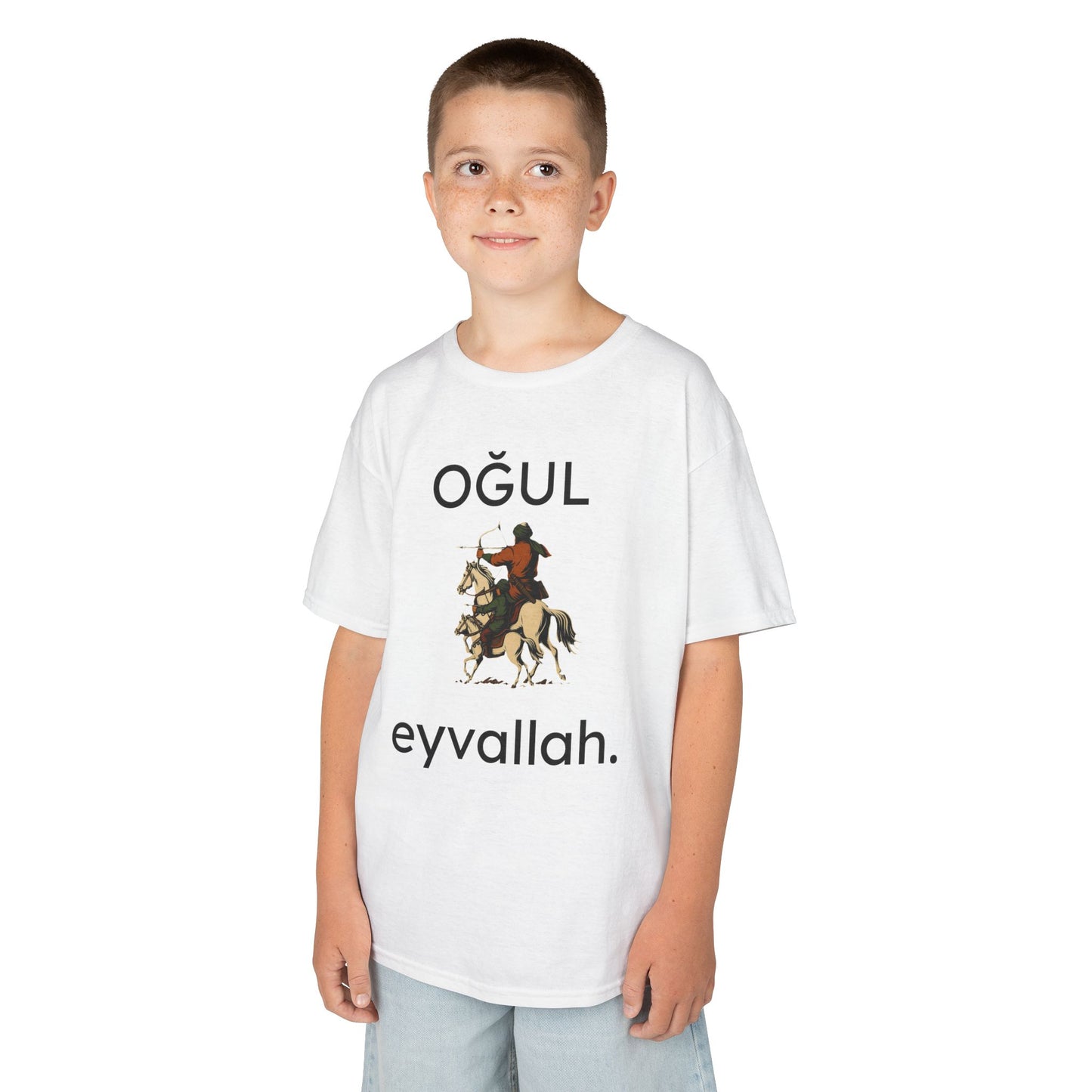 OĞUL Youth/Kids T-Shirt Authentic – Turkish Warrior Son Tee