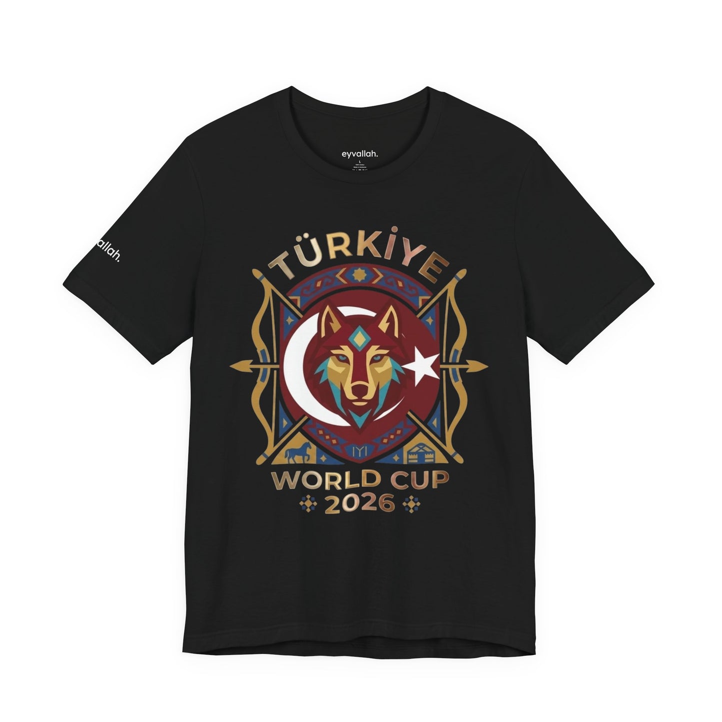 🐺 Türkiye – World Cup 2026 Heritage Crescent Star Unisex Tee