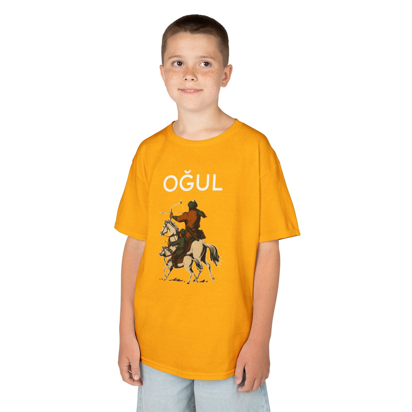 OĞUL Youth/Kids T-Shirt Authentic – Turkish Warrior Son Tee