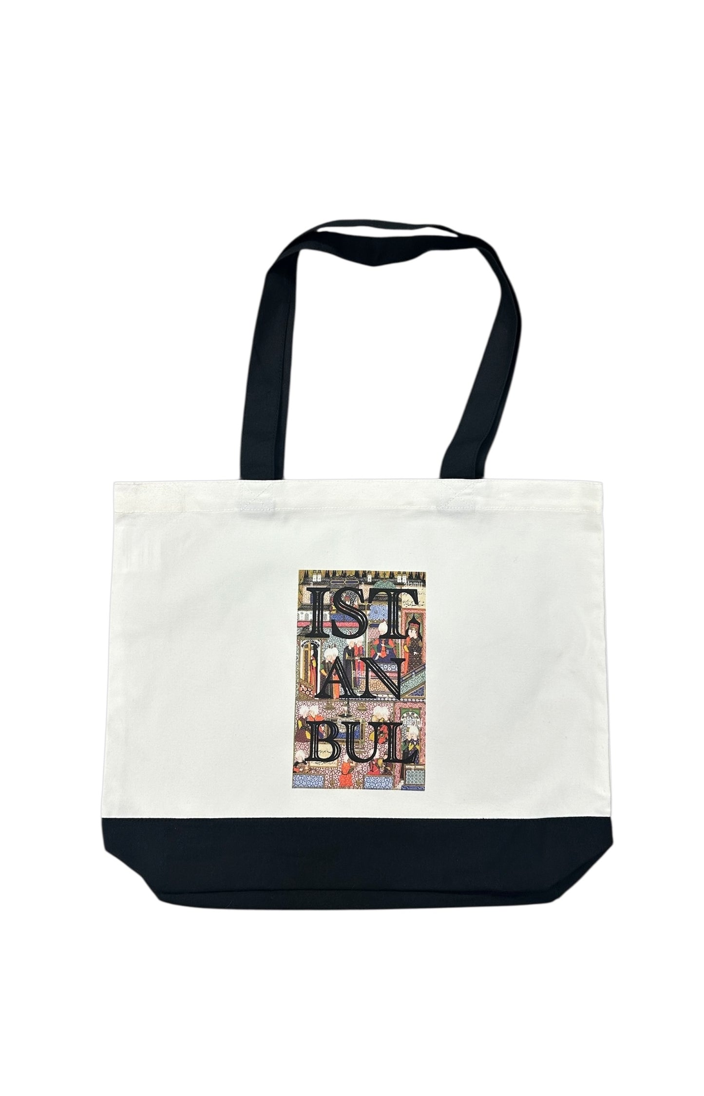 Istanbul Mosaic Canvas Tote Bag