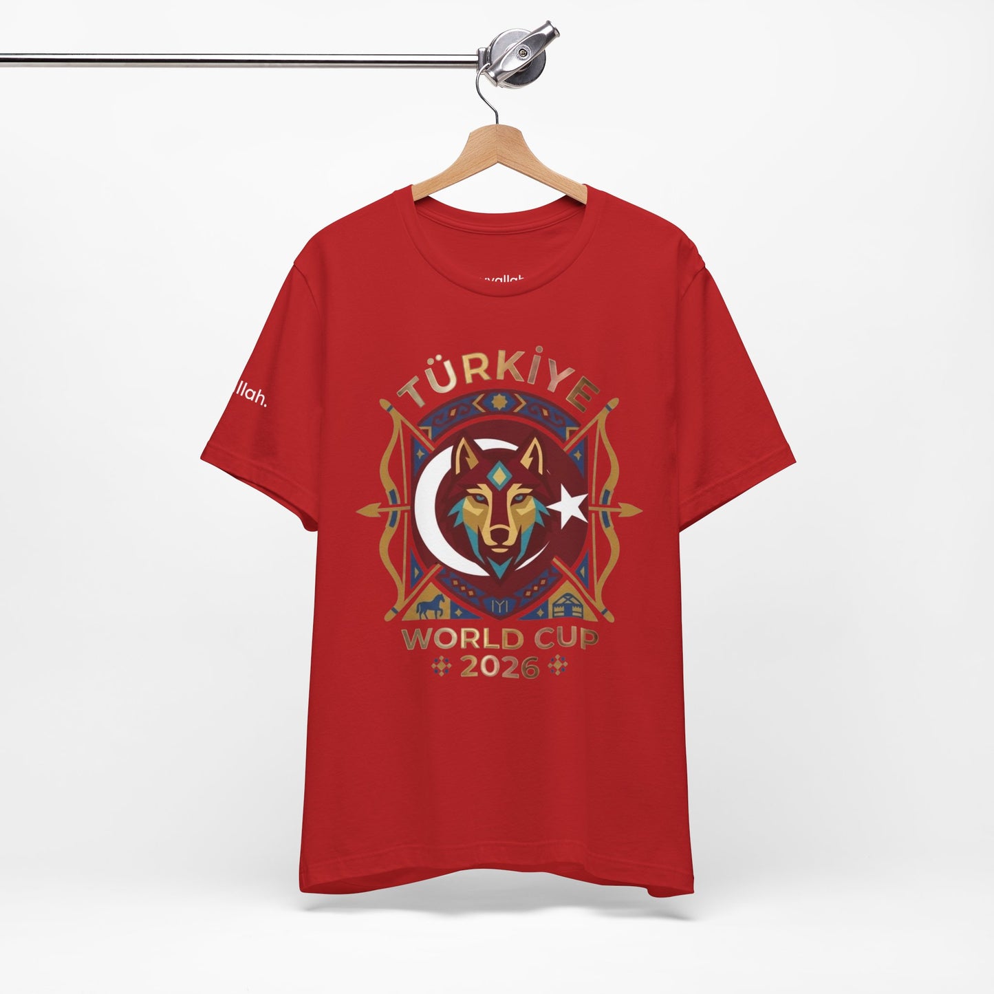 🐺 Türkiye – World Cup 2026 Heritage Crescent Star Unisex Tee