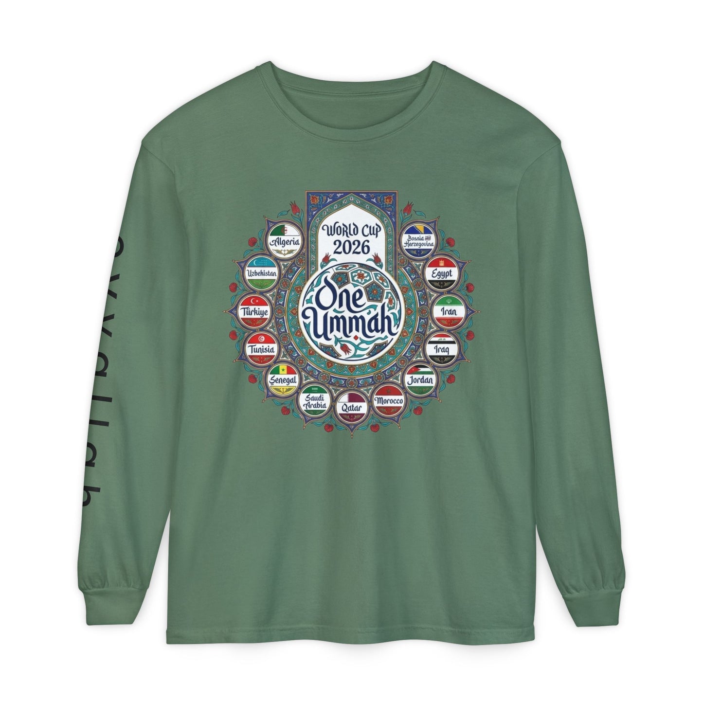 Copy of Free Palestine Long Sleeve T-Shirt | Unisex Tee for Activists, Statement Fashion, Conscious Living, Cultural Pride, Everyday Wear