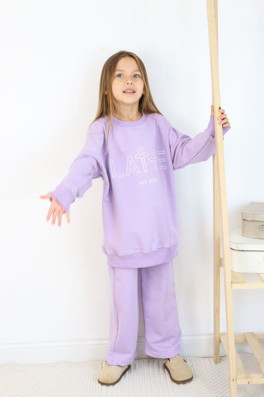 Girls' Sweatshirt & Pants Set