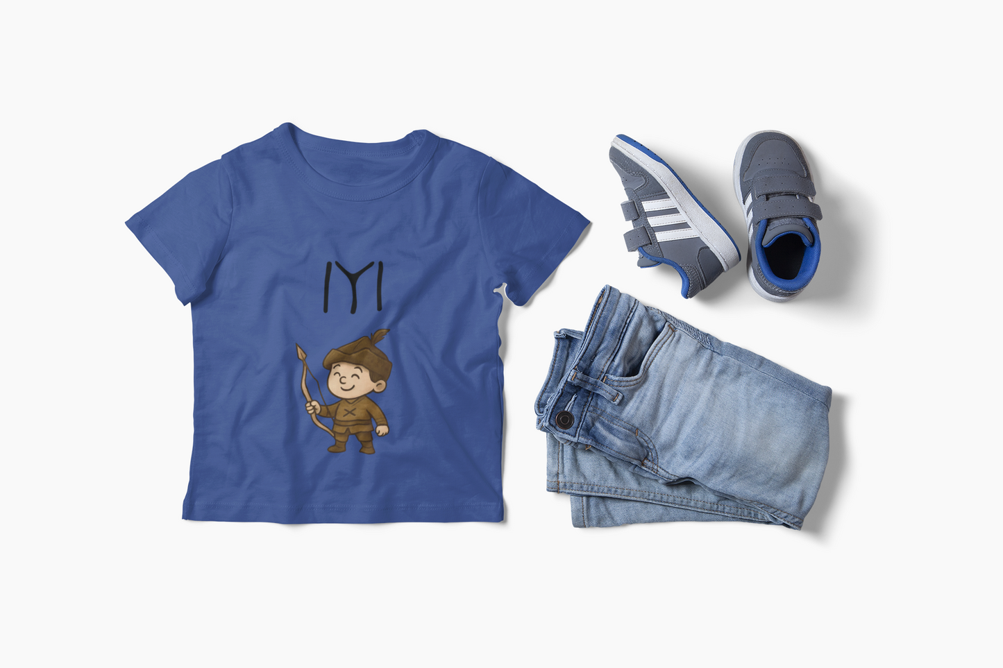 KAYI Boy IYI, Toddler/Kids Short Sleeve Tee