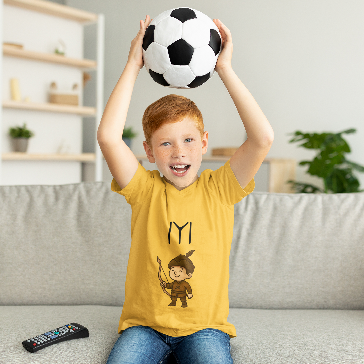 KAYI Boy IYI, Toddler/Kids Short Sleeve Tee